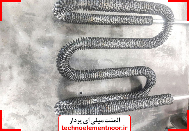 المنت میلی ای پردار جهت خشک کن کوره شیشه خم