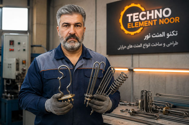 آقای مهندس کشانی سازنده المنت حرارتی